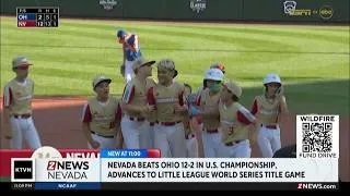 Thumbnail: Nevada wins the U.S. title in the Little League World Series