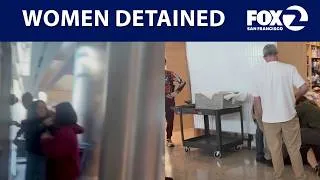 Thumbnail: Two Bay Area women detained by ICE at airports | KTVU