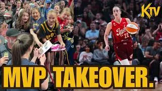 Thumbnail: Caitlin Clark UNSTOPPABLE TRIPLE DOUBLE Indiana Fever ON FIRE 5 straights WINS Olivia Miles NEXT