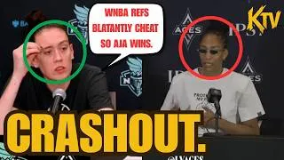 Thumbnail: Breanna Stewart PISSED OFF EXPOSED WNBA REFS CHEATING for Aja Wilson