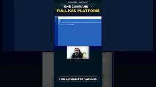 Thumbnail: One command turns 30 lines of intent into a fully wired Deployment, Service and Gateway.