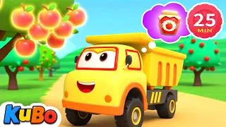 Thumbnail: Harvest Veggies! 🥕 | Harvest Fun | Truck Cartoons | Educational Cartoons for Kids - Kubo