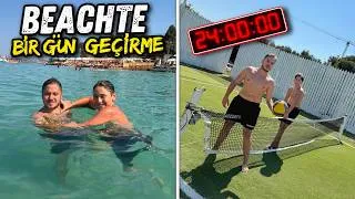 Thumbnail: BEACHTE BİR GÜN GEÇİRMEK !! AYAK TENİSİ OYNADIK