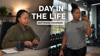 Thumbnail: Day in the Life of a Software Engineer in South Africa (SA) | Data Extract + Gym Routine