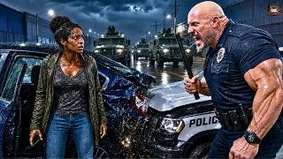 Thumbnail: Cop Deliberately Rammed a Black Woman’s Car—Minutes Later, 11 Armored Vehicles Surrounded the Scene