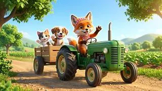 Thumbnail: Funny Monkey Repairs Broken Tractor in Minutes! 😂🚜 Animal Cartoon