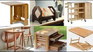 Thumbnail: 10 Genius Space Saving Foldable Wood Furniture Ideas You NEED to See