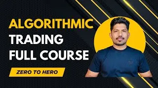 Thumbnail: Algorithmic Trading Complete Course – Full 22+ Hours Masterclass (Beginner to Expert) | FREE Course