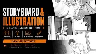 Thumbnail: From Sketch to Screen: Optimum Nutrition Ad Storyboard | Kuldeep Tandel