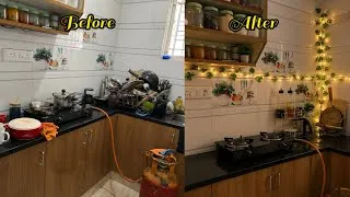 Thumbnail: Kitchen Makeover Before vs After ✨| Deep Cleaning My Messy Kitchen 