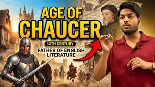 Thumbnail: Age of Chaucer in English Literature | Full Explanation | Manish Literature Academy #literature