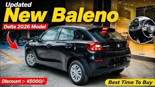 Thumbnail: New✅ Maruti Suzuki Baleno Delta 2026 Model Best Discount On Road Price Features All Details 