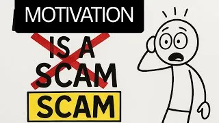 Thumbnail: Why Motivation Is Killing Your Progress (The Harsh Truth You Need to Hear)