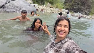 Thumbnail: Hamare Gaon ka natural swimming pool😍|| Pahadi Lifestyle Vlog😊 || Kumkum Bisht Vlogs🌷