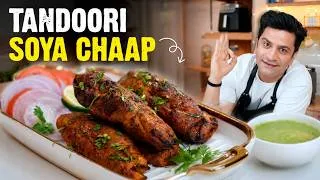 Thumbnail: Restaurant Wale Bhi Poochenge Ye Tandoori Soya Chaap Kaise Banayi! | Kunal Kapur Recipes