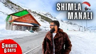 Thumbnail: Shimla Manali Tour 2026 & BUDGET | A-Z Guide |  Manali Tour Plan | Shimla Manali Tour Package 🏂