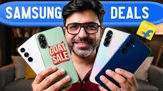 Thumbnail: Best Samsung CAMERA Phone Deals | Flipkart GOAT Sale 2026