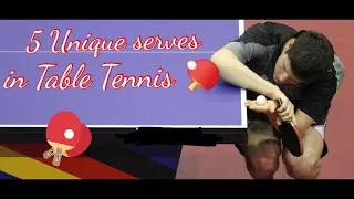 Thumbnail: Top 5 Unique Serves in Table Tennis Part-3