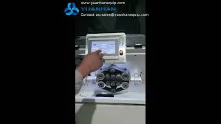 Thumbnail: Wire Harness Corrugated Tube Threading Machine YH-CGJ02 - Yuanhan