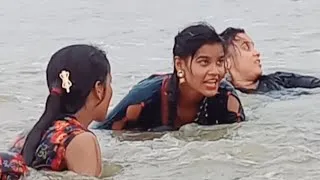 Thumbnail: Hamalog Difha Ke Samundar Me Bahut Enjoy Kiye @kuntiofficialdancevlogs #🙈🙈😱😱💯💯🔥🔥💃🏻💃🏻🥰🥰❤️❤️👌👌