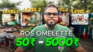 Thumbnail: ₹50 vs ₹5,000 ROS OMELETTE! 🤯 Which One Is ACTUALLY Worth It? | Goa Food Challenge 