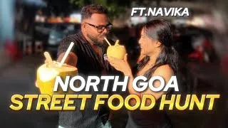 Thumbnail: We Tried 5 MUST-TRY Street Foods in North Goa! 🤯 featuring Navika | Vagator, Mapusa & Assagao Hunt