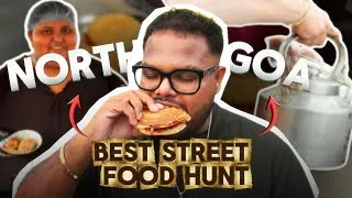 Thumbnail: BEST Street Food in North Goa?! 🤯 | Baga & Candolim Food Hunt | Momos, Rum Chai, Cutlet Pav & More 