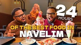 Thumbnail: 24 Hours Eating ONLY the BEST Food in Navelim, Goa! 🤯 Navelim Food Trail 2026