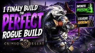 Thumbnail: I Finally Built the PERFECT Rogue Build in Crimson Desert! 🏹 Infinite Poison + Explosive Arrows