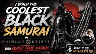 Thumbnail: Don't miss  the COOLEST Black Samurai in Crimson Desert 1.14 (Only Katana + Black Dye Guide )