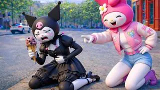 Thumbnail: My Melody Evil Prank 😱🐜 | KUROMI Eats Ice Cream Full Of Ants Without Knowing