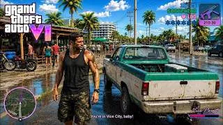 Thumbnail: Новый слив геймплея GTA 6. Новые механики игры🤫