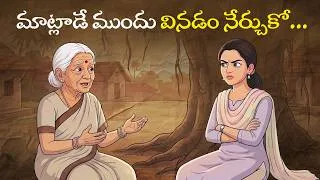 Thumbnail: The Power of Listening | Eye-Opening Short Moral Story Telugu