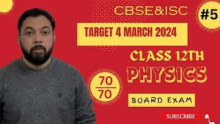 Thumbnail: CAPACITOR || CBSE || ISC || BOARDS 2024 || IMPORTANT QUESTION/TOPICS ||