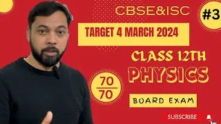 Thumbnail: GAUSS’ LAW || CBSE || ISC || CLASS 12 || Boards 2024|| Important Questions / Topics||