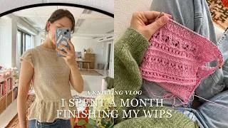 Thumbnail: I Spent a Month Finishing My Knitting Projects