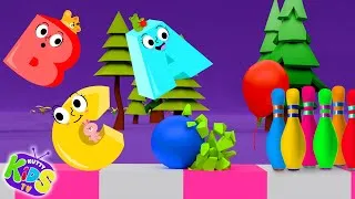 Thumbnail: Learn Alphabet with Bowling ball Toys-Kutty Kids TV