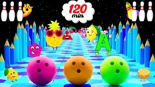 Thumbnail: Come Bowl With Us And Learn Your Abcs And Counting With Fruits And Vegetables!