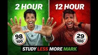 Thumbnail: Study Less, Score More 🔥 | Exam-la Top Mark Edukka 5 Powerful Study Tips (Tamil)
