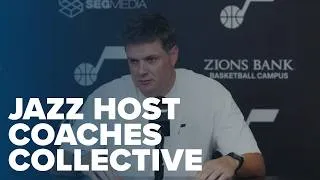 Thumbnail: Will Hardy, Jazz host fourth annual Utah Coaches Collective