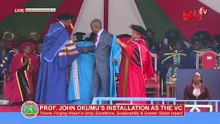 Thumbnail: Official Robing of Prof. John Okumu, Kenyatta University’s 7th Vice-Chancellor
