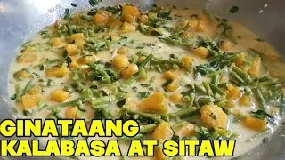 Thumbnail: GINATAANG KALABASA W/ SITAW