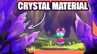Thumbnail: How to paint a CRYSTAL/GEM material │ digital art tutorial
