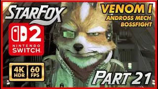 Thumbnail: STAR FOX REMAKE [4K 60FPS HDR] Walkthrough Part 21 - VENOM Andross Mech Bossfight [Nintendo Switch2]