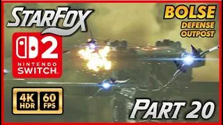 Thumbnail: STAR FOX REMAKE [4K 60FPS HDR] Walkthrough Part 20 - BOLSE Defense Outpost [Nintendo Switch 2]