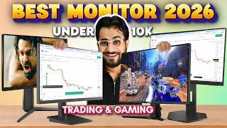 Thumbnail: Best Monitor 2026 | Best Monitor Under 10000 | Monitor Buying Guide, For Trading & Gaming