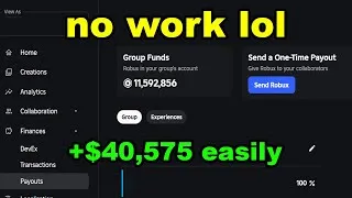 Thumbnail: Converting $11,592,856 Robux to REAL LIFE MONEY As a Small Developer (Roblox DevEx)