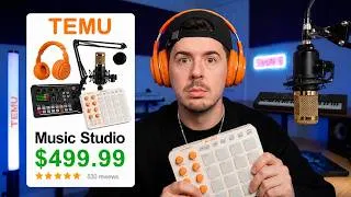 Thumbnail: I Built a TEMU Only Music Studio