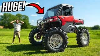 Thumbnail: 50 inch Mud Tires On My Can-Am Defender