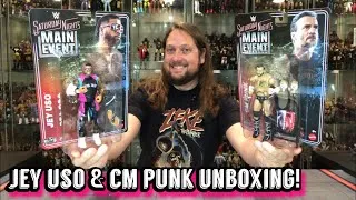 Thumbnail: Jey Uso & CM Punk WWE Saturday Nights Main Event Unboxing & Review!